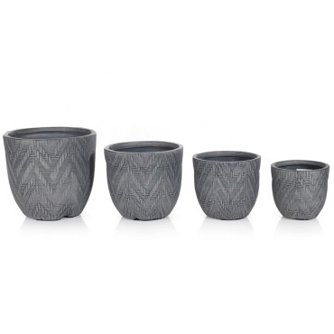 Set ghivece exterior - solara, 4p.