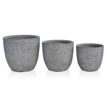 Set ghivece exterior - isla, 3p.