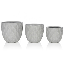 set ghivece exterior - amira, 3p.