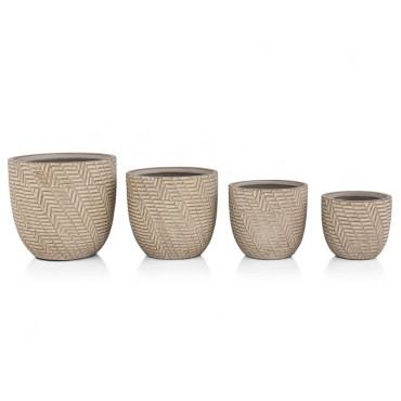 Set ghivece exterior - arwen, 4p.