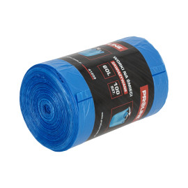 saci menaj polietilena elastic 60l / albastru, 100/set