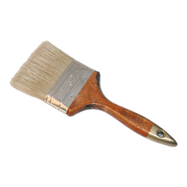 Pensula par natural cu maner lacuit 1.0