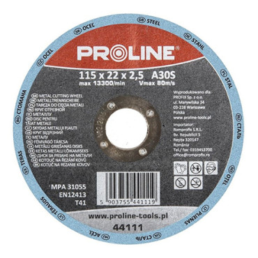Disc polizare depresat 115x6.0mm / a24r