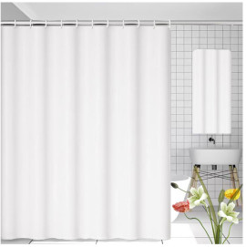 perdea dus 70g / 180x200cm - alb