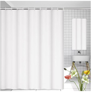 Perdea dus 70g / 180x200cm - alb