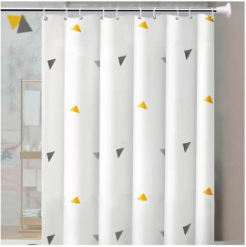 perdea dus 70g / 180x200cm - model-triunghiuri