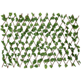panou extensibil artificial de crengi cu frunze - 1.2m