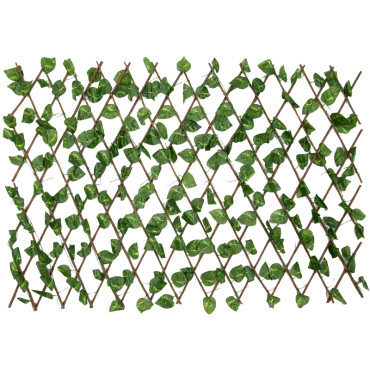 Panou extensibil artificial de crengi cu frunze - 1.2m