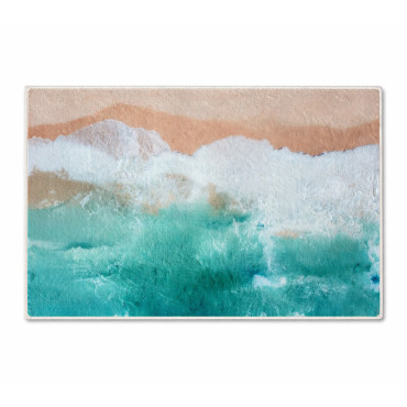 Covoras sintetic - 40x60cm / valuri