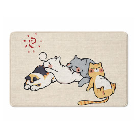 covoras tesut - 40x60cm / pisici