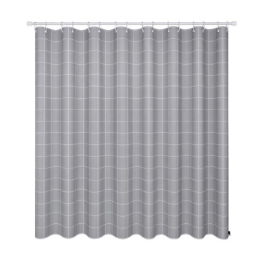 Perdea dus 70g / 180x200cm - model-carouri-gri