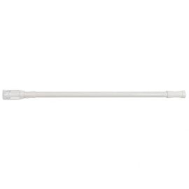 bara perdea dus aluminiu - 110-200cm / alb