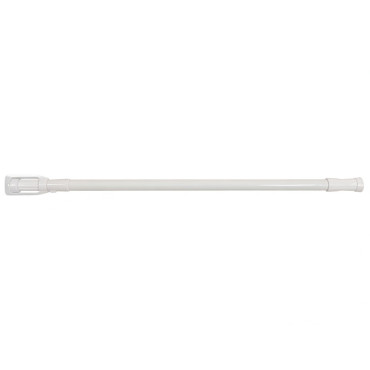 Bara perdea dus aluminiu - 110-200cm / alb