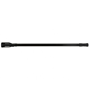 Bara perdea dus metalica - 110-200cm / negru
