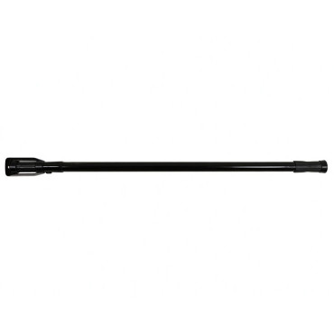 Bara perdea dus aluminiu - 70-120cm / negru