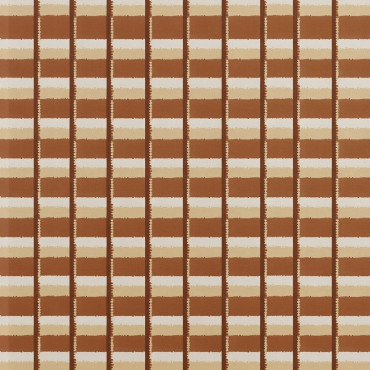 Fata masa pvc - 160g/m2 / 1.37x20m / caro-picnic-maro