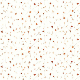 fata masa pvc - 160g/m2 / 1.37x20m / flori-coral