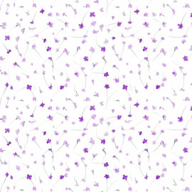 fata masa pvc - 160g/m2 / 1.37x20m / flori-violet