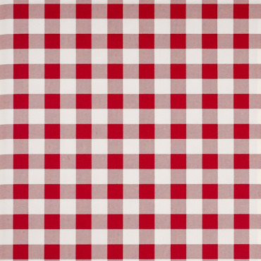 Fata masa pvc - 160g/m2 / 1.37x20m / caro-rosu