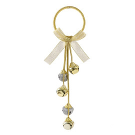 clopotel metalic de craciun 30x8cm sytlda-5026036