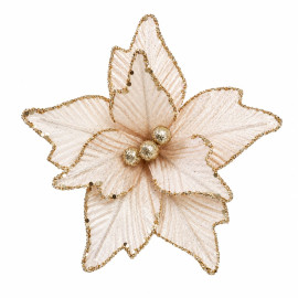 floare decorativa de craciun 18x10cm sysdh-a3025037