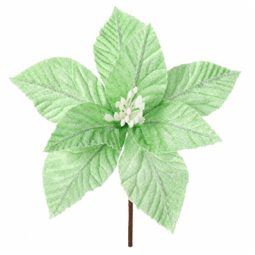 Floare decorativa de craciun 36cmx11cm sysdh-a3025281
