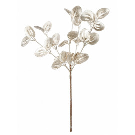 crenguta decorativa de craciun - model petala 35cm