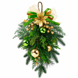 decoratiune craciun de perete 45x30cm sytt-0926243