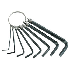 set chei negative pe inel 1.5-6mm - 8p.