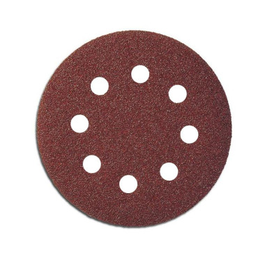 Disc abraziv hartie cu orificii 125mm - gr.180, 5/set
