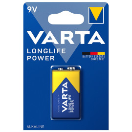 varta longlife power 9v bli 1