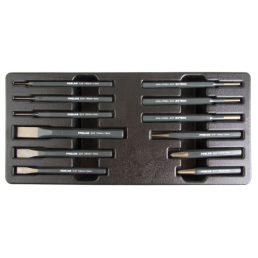 Modul dalti-dornuri-punctatoare pentru metal - 12p.