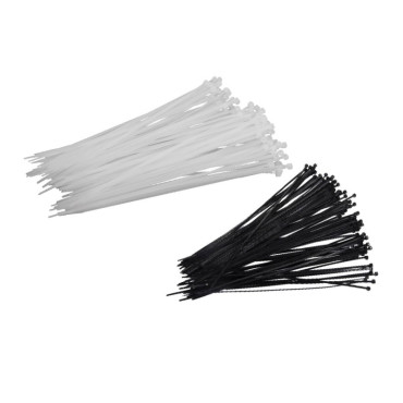 Fasete legatura uv rezistente albe 4.8x200mm, 100/set