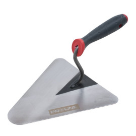 mistrie otel triunghiulara cu maner gumat 200x190mm