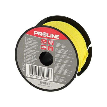 Fir zidarie polipropilena / galben - 1.7mm / 100m
