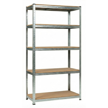 Raft metalic - 5p / 180x90x40cm / 175kg / galvanizat