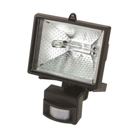 lampa halogen perete cu senzor de miscare 150w / 220v