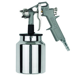 pistol pentru vopsit cu rezervor inferior