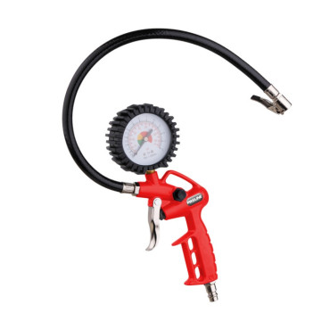 Pistol pentru umflat cu manometru