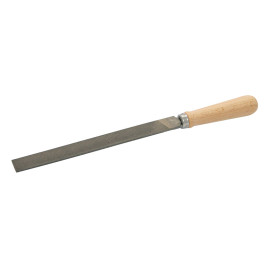 pila metal cu maner lemn 150mm (nr.1) / plata
