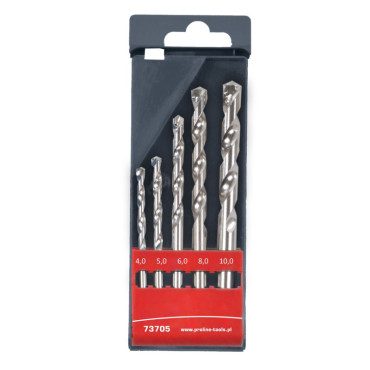 Set burghie beton cilindrice 3-10mm - 8p.