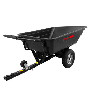Remorca basculanta polipropilena cu protap 285l / 300kg