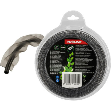 Fir motocoasa ranforsat - patrat-rasucit 2.7mm / 92m