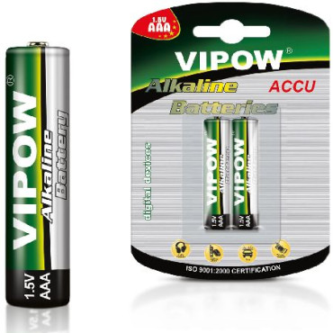 Baterie alcalina 1.5v aaa-lr03 / blister, 2/set