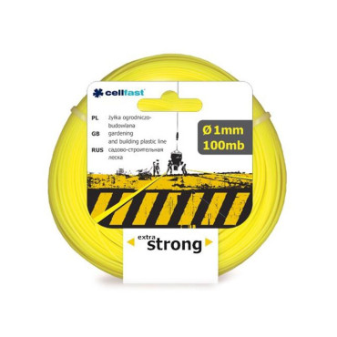 Fir gradina multifunctional din plastic 1.0mm / 100m