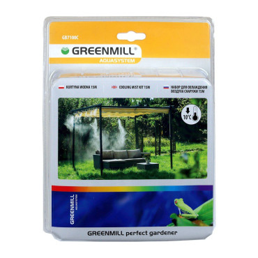 Kit racire cu pulverizare apa tip ceata - 15m / 8 duze