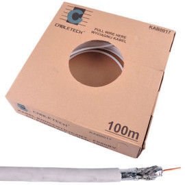 cablu coaxial f690bv - cu-1.02mm / al-64x0.12mm / 100m