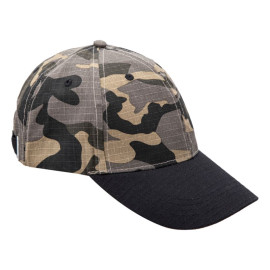 sapca intarita tip camuflaj / bej-kaki
