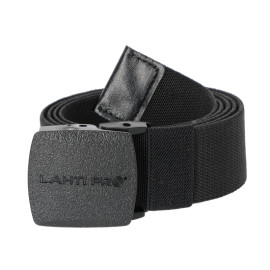 curea elastica cu catarama plastic 120cm / negru