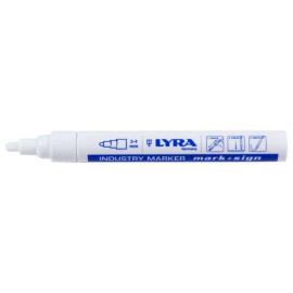 marker permanent industrial / alb